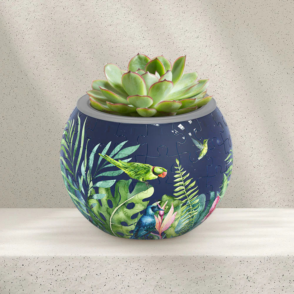 Bird of Paradise - Flower Pot Jigsaw Puzzle