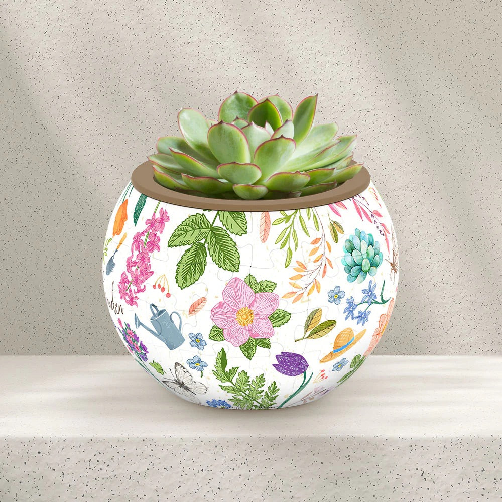 Little Garden - Flower Pot Jigsaw Puzzle