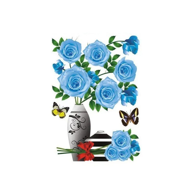3D Plantenbak Muurstickers