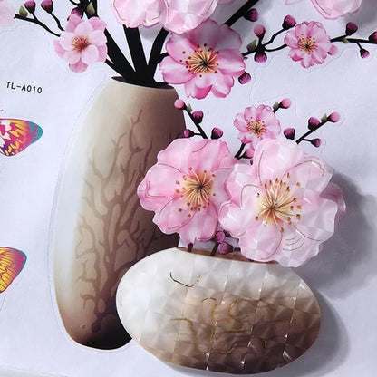 3D Plantenbak Muurstickers