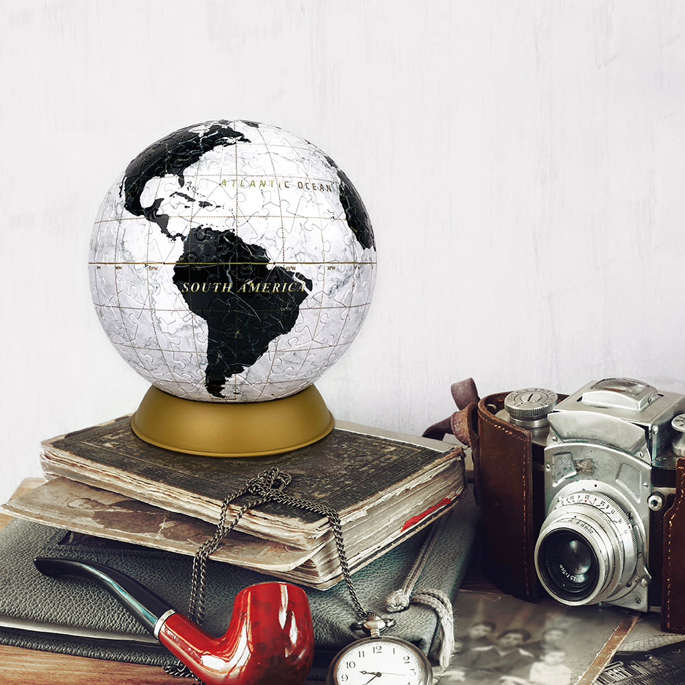 Marble Earth - 3D Puzzle Globe Jigsaw Puzzle