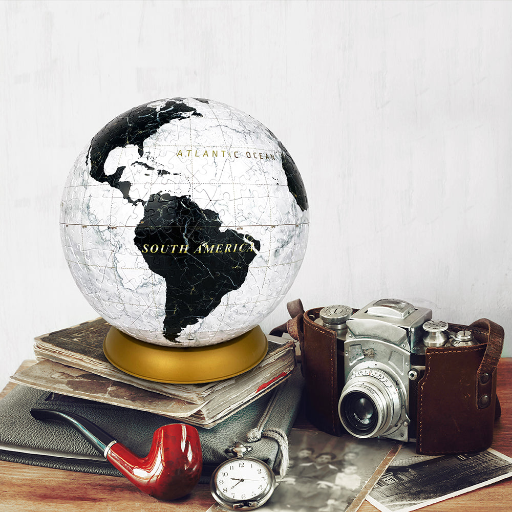 Marble Earth - 3D Puzzle Globe Jigsaw Puzzle