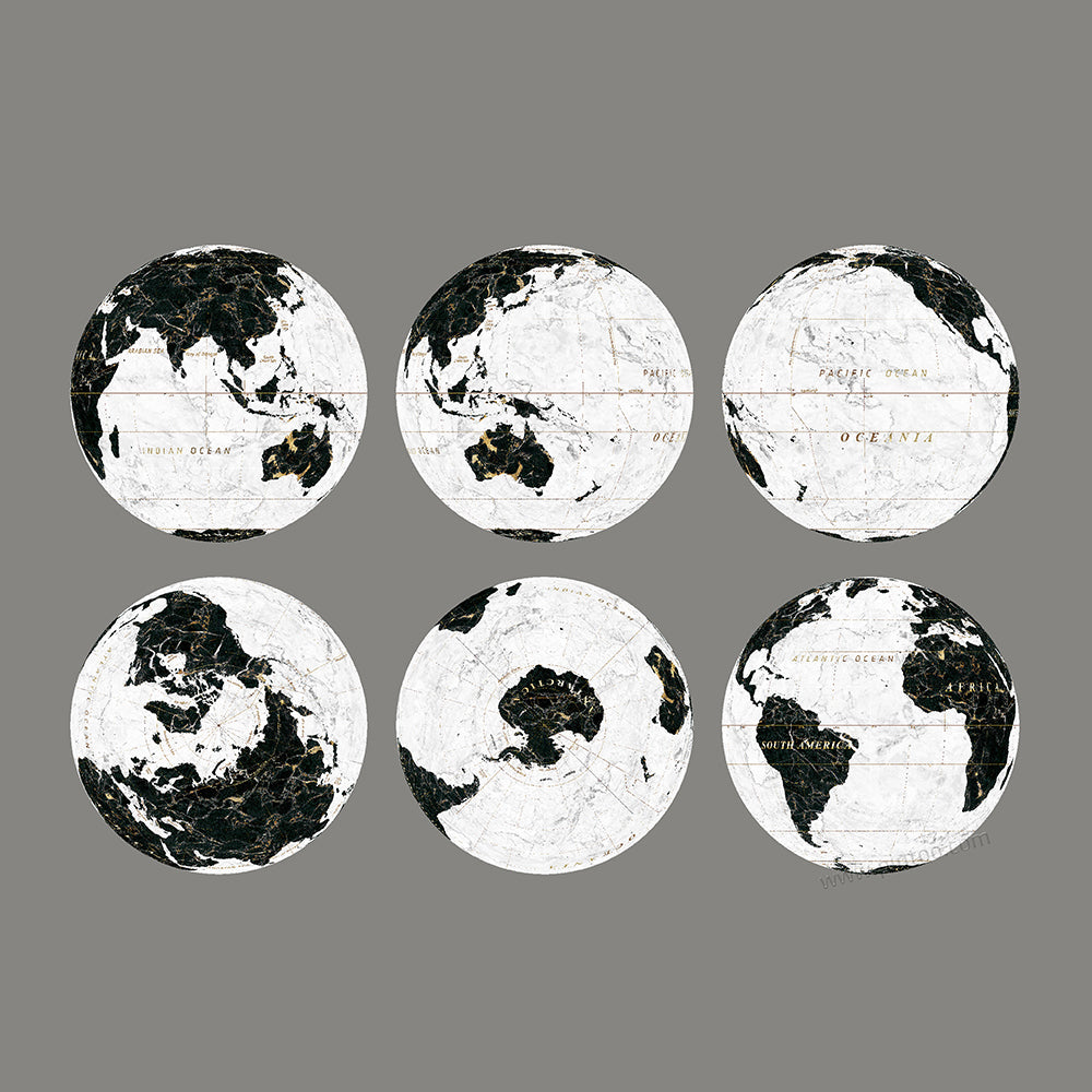 Marble Earth - 3D Puzzle Globe Jigsaw Puzzle