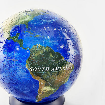 Resplendent Earth - 3D Puzzle Globe Jigsaw Puzzle