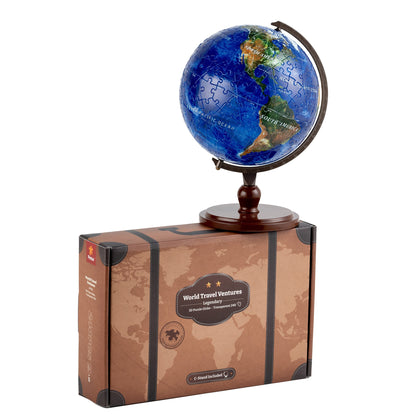 Resplendent Earth - 3D Puzzle Globe Jigsaw Puzzle