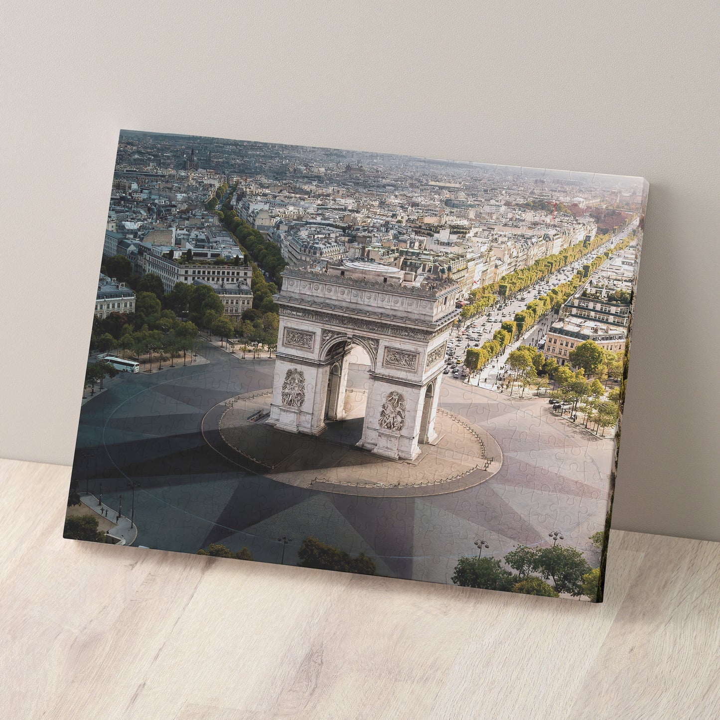 Aerial Photography - Arc De Triomphe, Paris - 366 Piece Jigsaw Puzzle