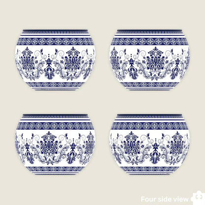 Classic Ornamental Style - Flower Pot Jigsaw Puzzle