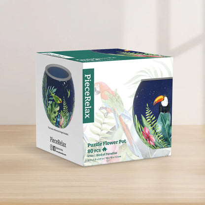 Bird of Paradise - Flower Pot Jigsaw Puzzle