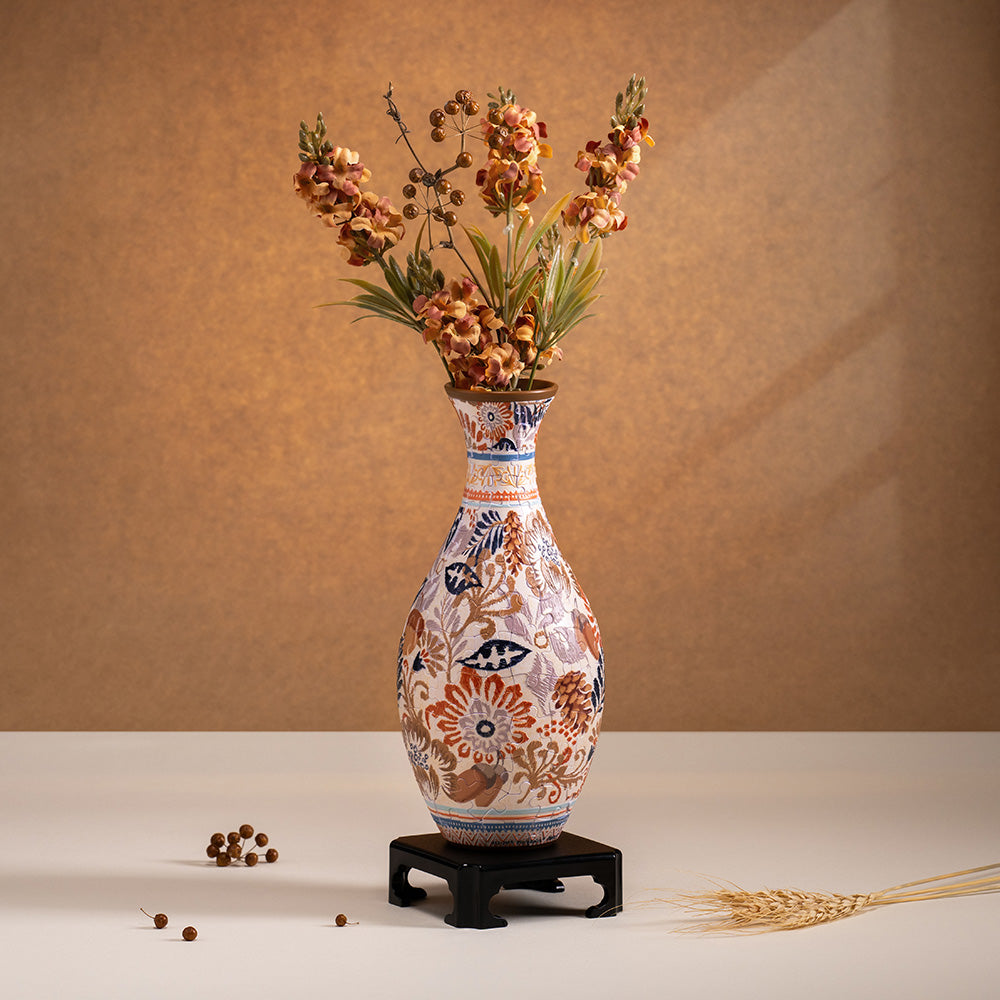 Autumn Abundance - 3D Puzzle Vase Jigsaw Puzzle