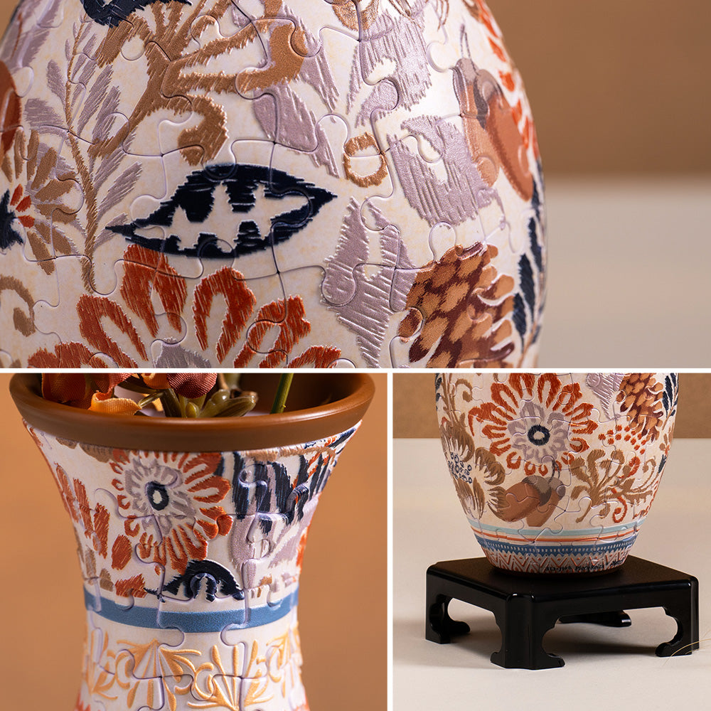Autumn Abundance - 3D Puzzle Vase Jigsaw Puzzle