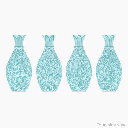 Winter Grace - 3D Puzzle Vase Jigsaw Puzzle