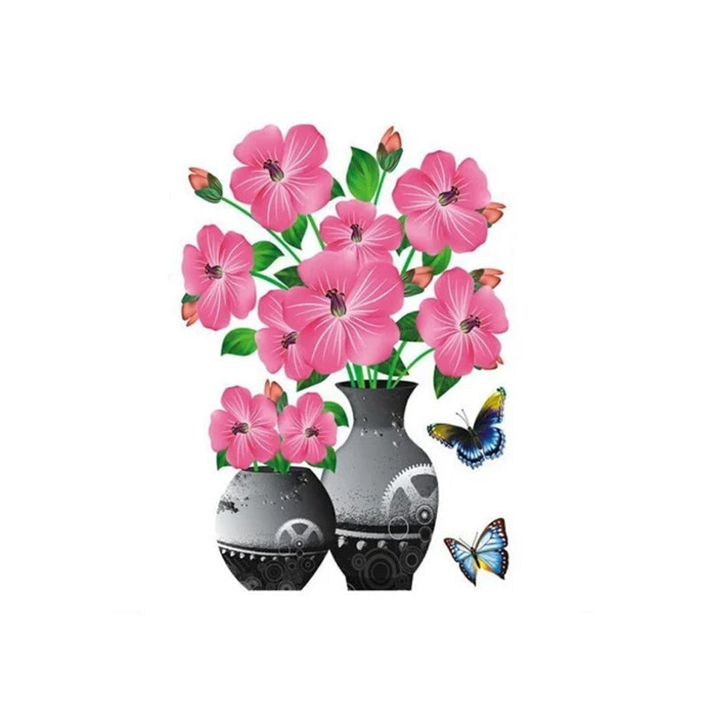 3D Plantenbak Muurstickers