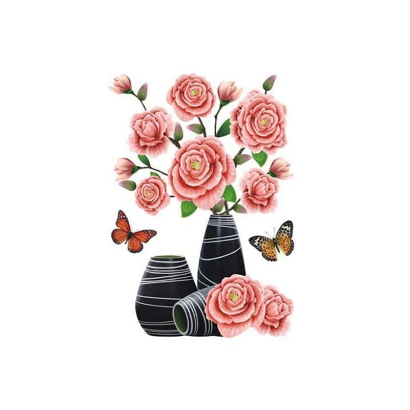 3D Plantenbak Muurstickers