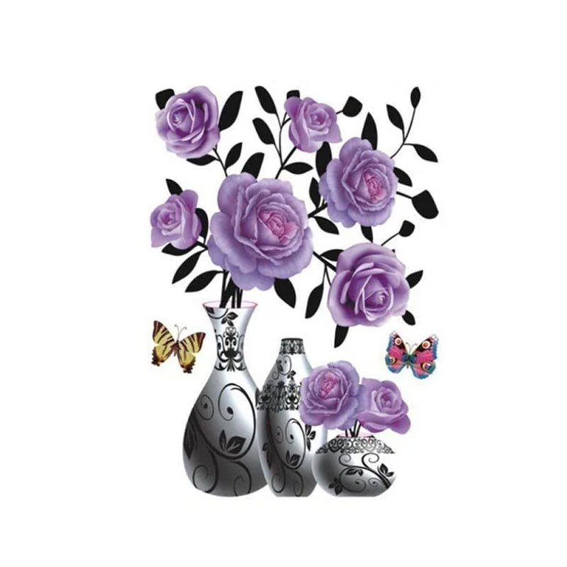 3D Plantenbak Muurstickers