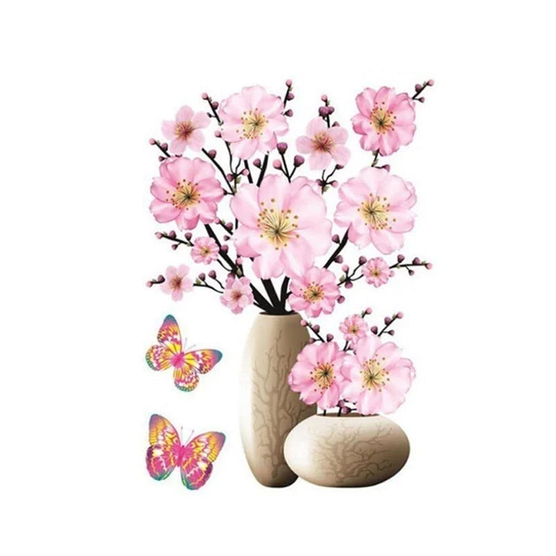 3D Plantenbak Muurstickers