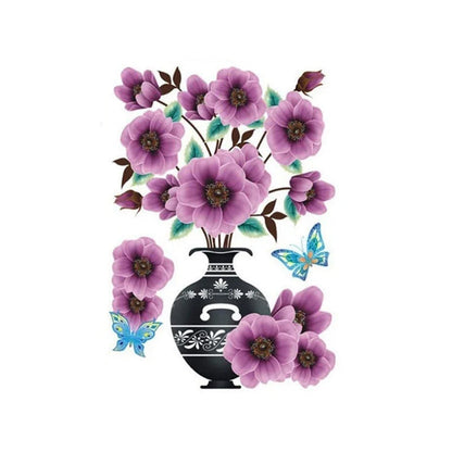 3D Plantenbak Muurstickers