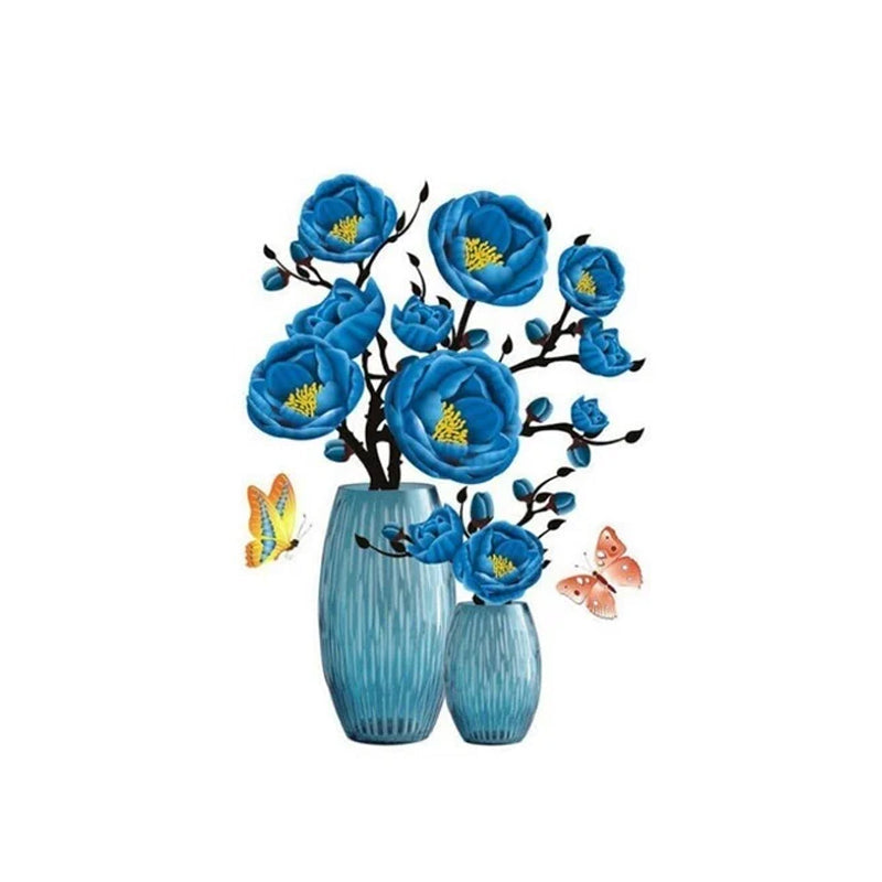 3D Plantenbak Muurstickers